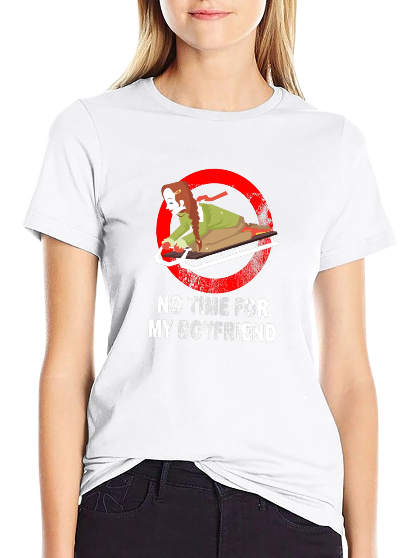 No Time For My Boyfriend Graphic Tee