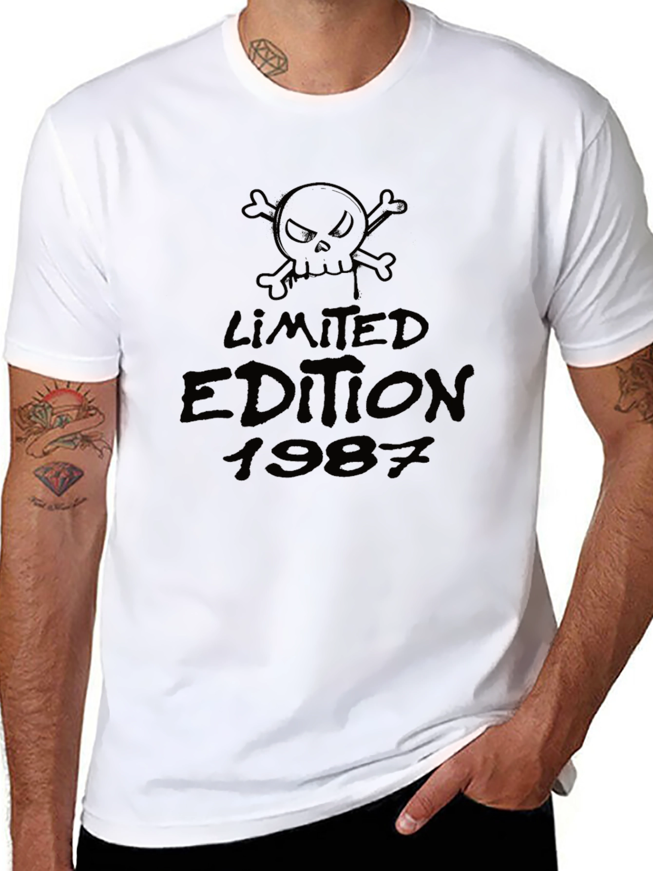 Limited Edition 1987 Skull Graphic Tee