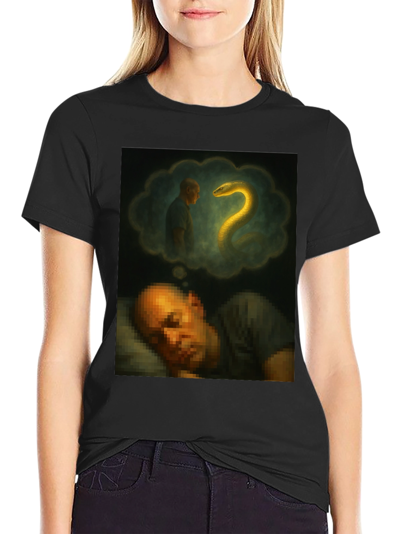 Dream State Black Graphic Tee
