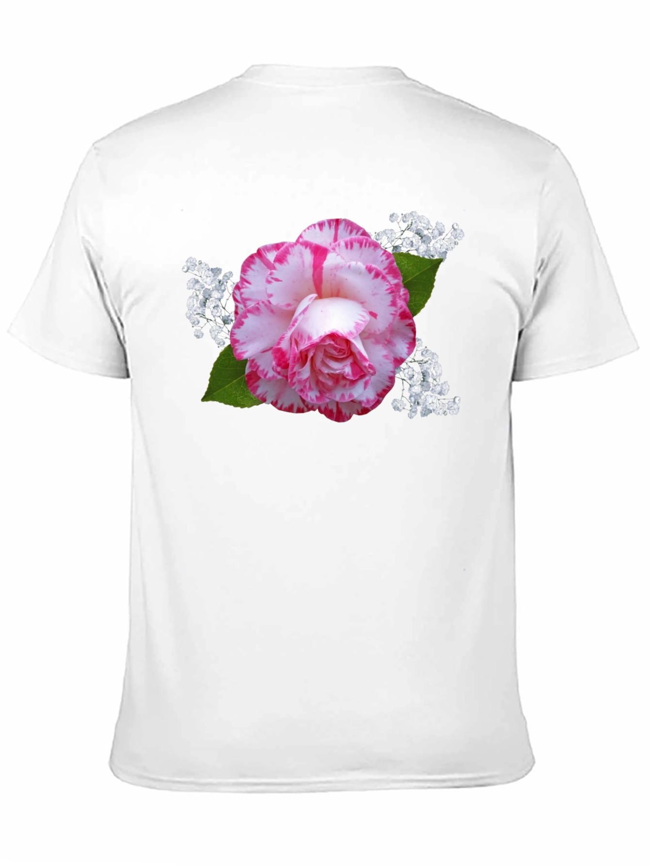 Floral Print Black T-Shirt - Stylish & Unique