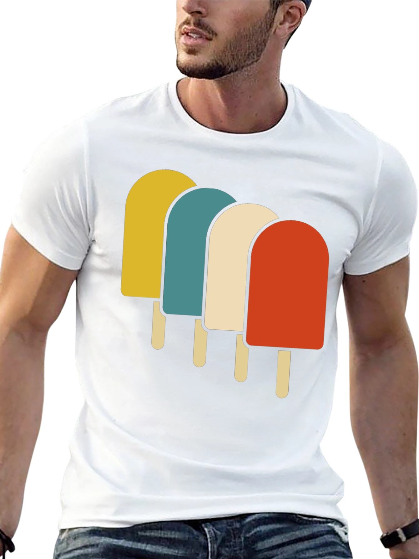 Retro Popsicle Graphic Tee - Cool Summer Vibes!