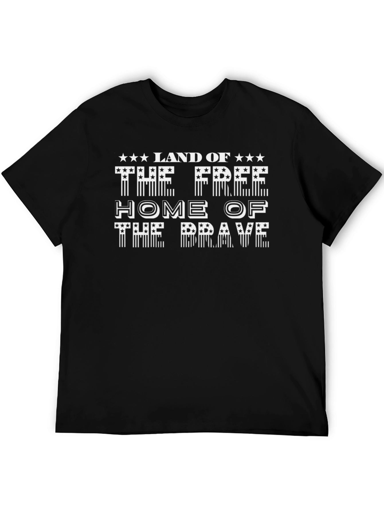 Land of the Free Patriotic T-Shirt