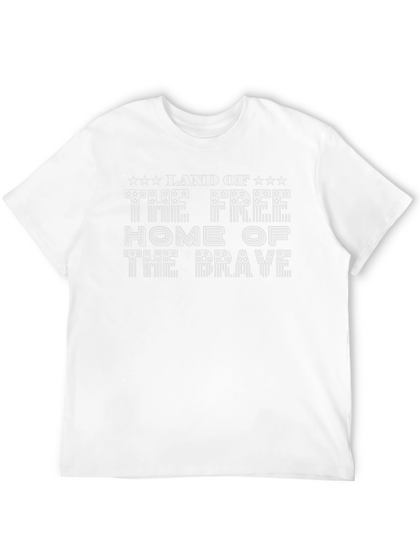 Land of the Free Patriotic T-Shirt