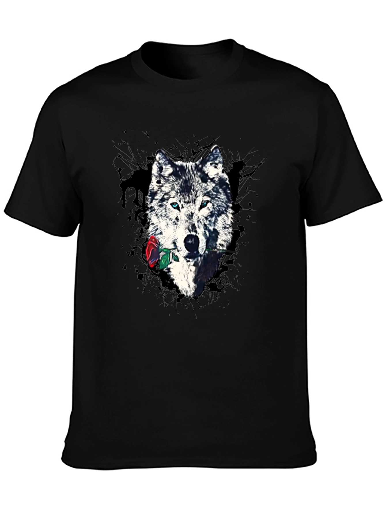Wolf & Rose Graphic Print Tee