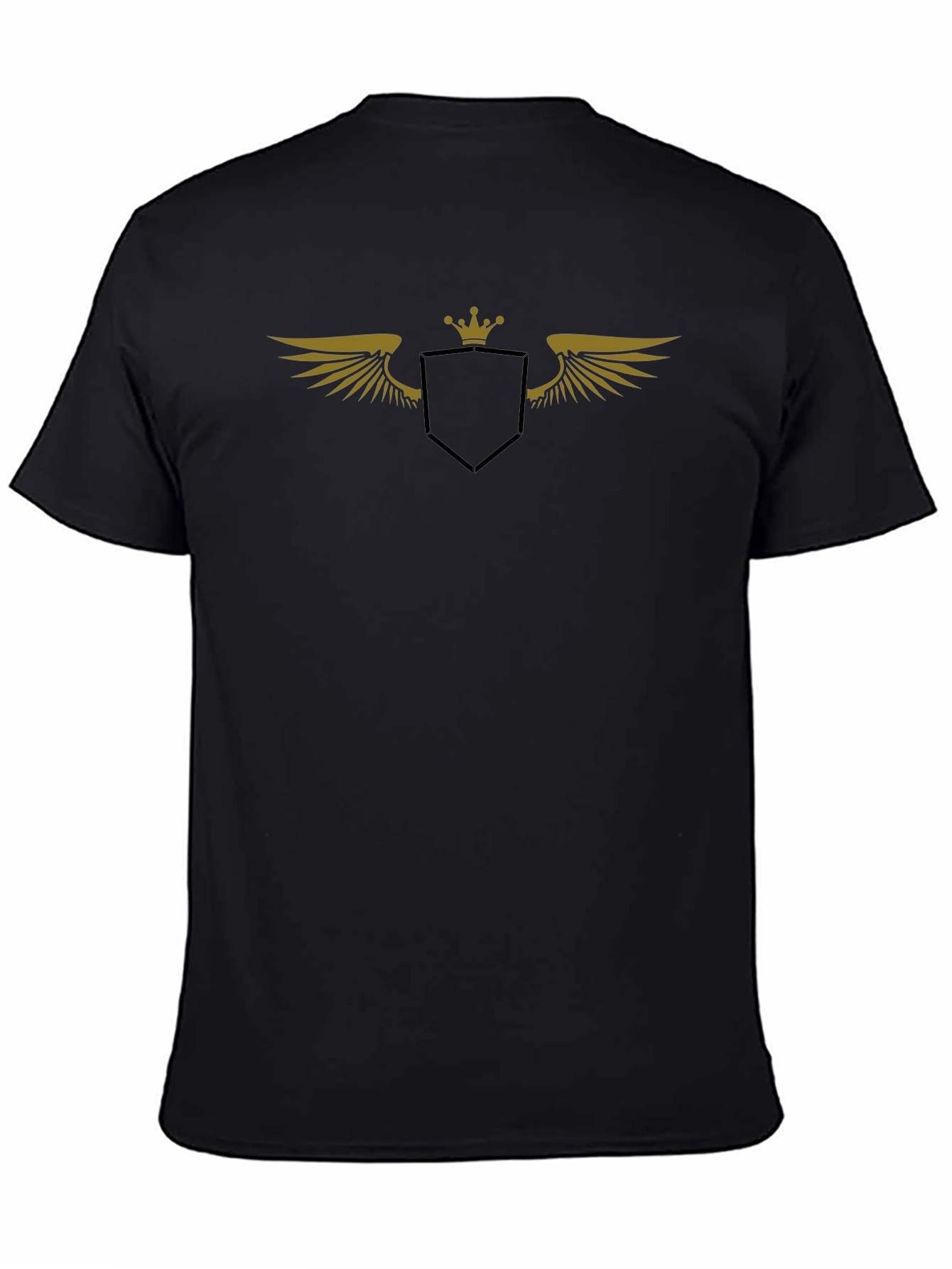Emblem Graphic Black T-Shirt
