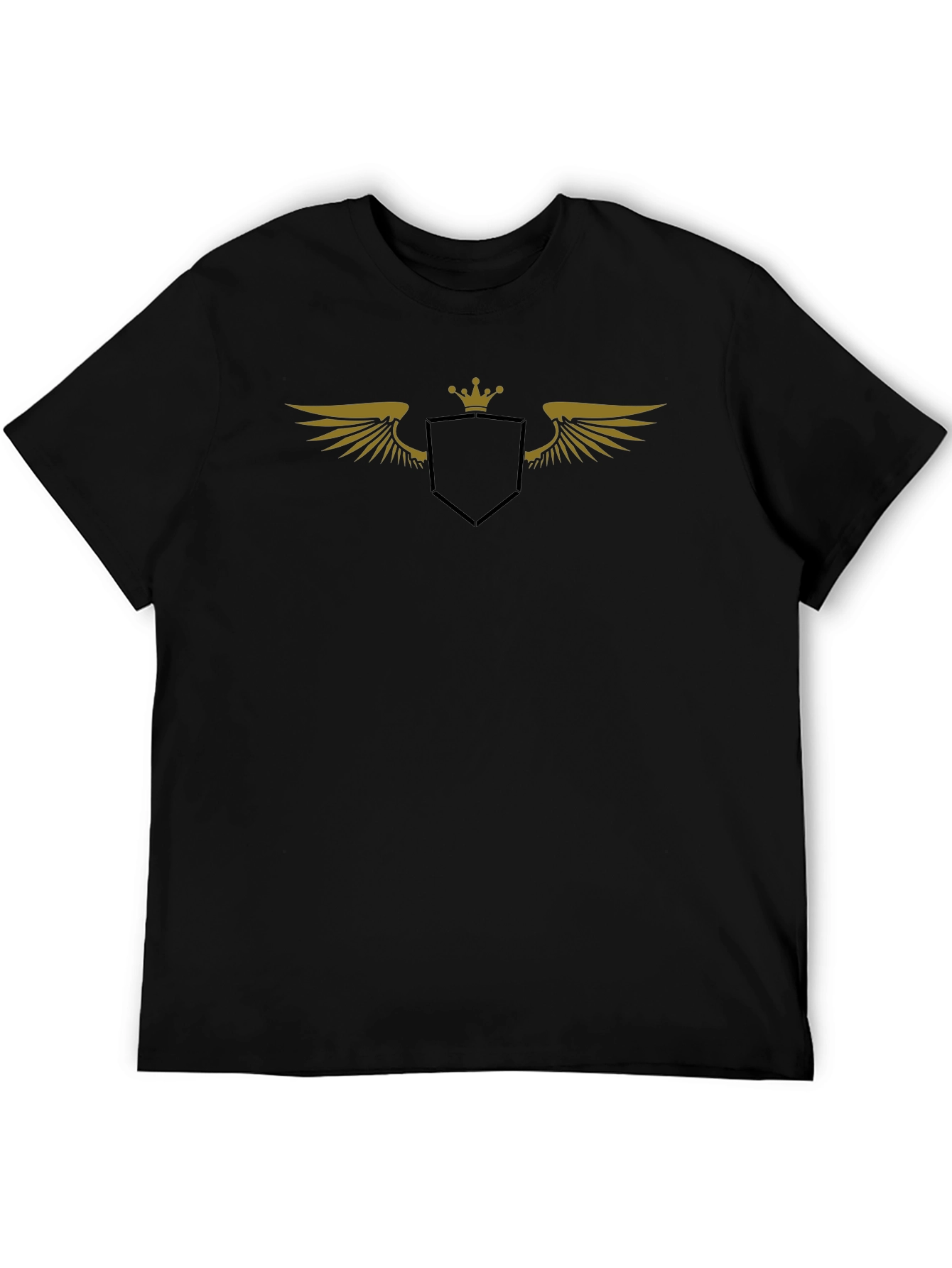 Emblem Graphic Black T-Shirt