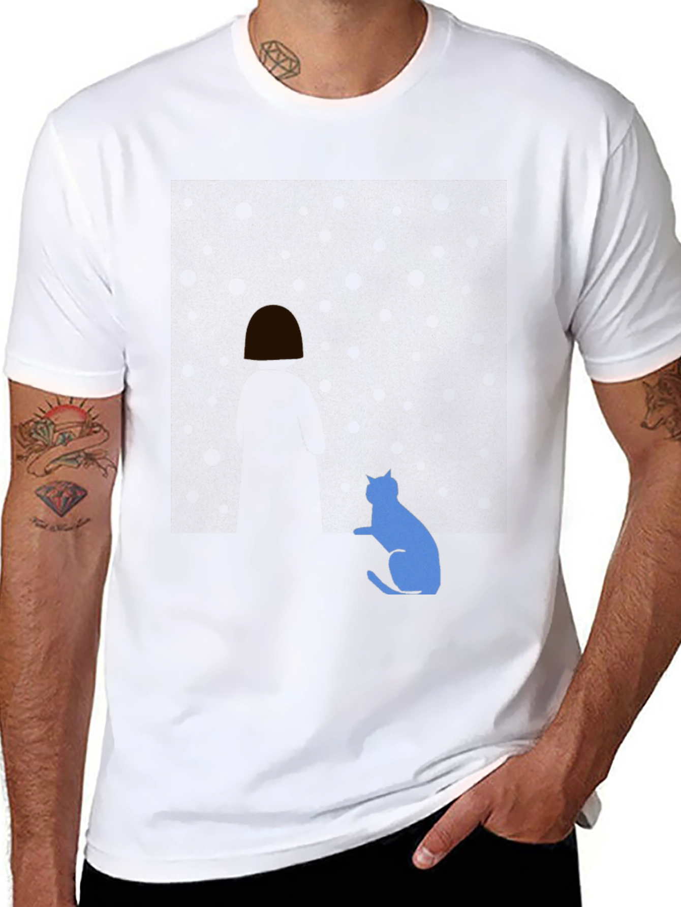 Cat and Mouse Hole T-Shirt