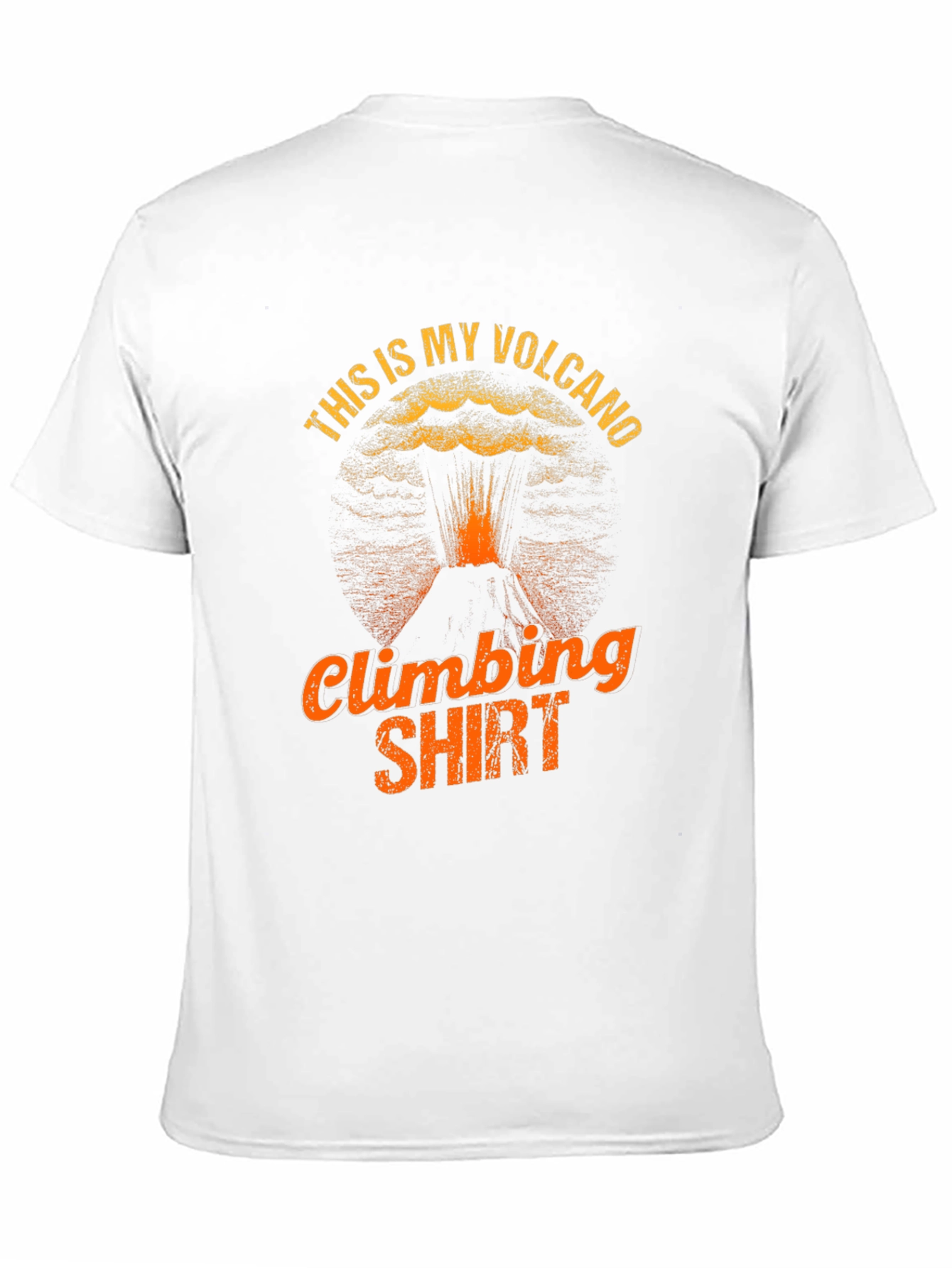 Volcano Climbing T-Shirt - Unique Design