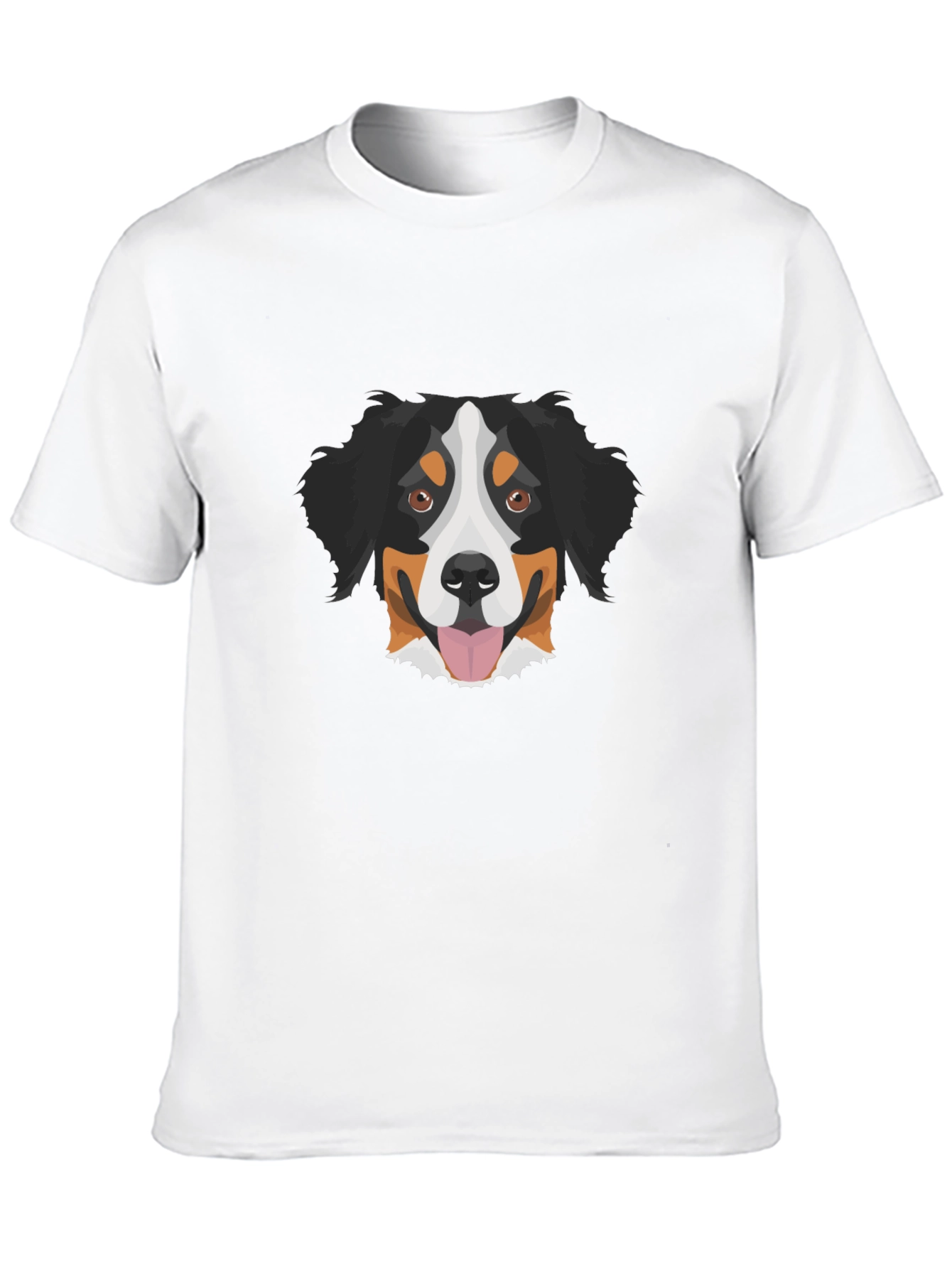 Bernese Mountain Dog Graphic Tee - Black