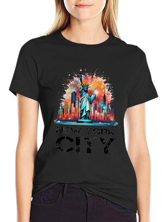 New York City Liberty Graphic Tee