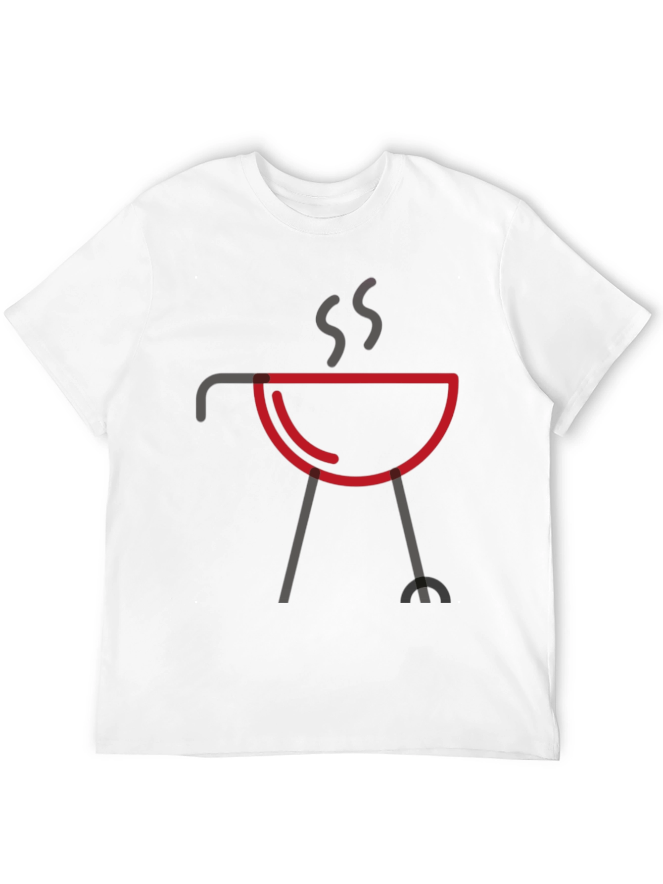 BBQ Grill T-Shirt - Minimalist Design