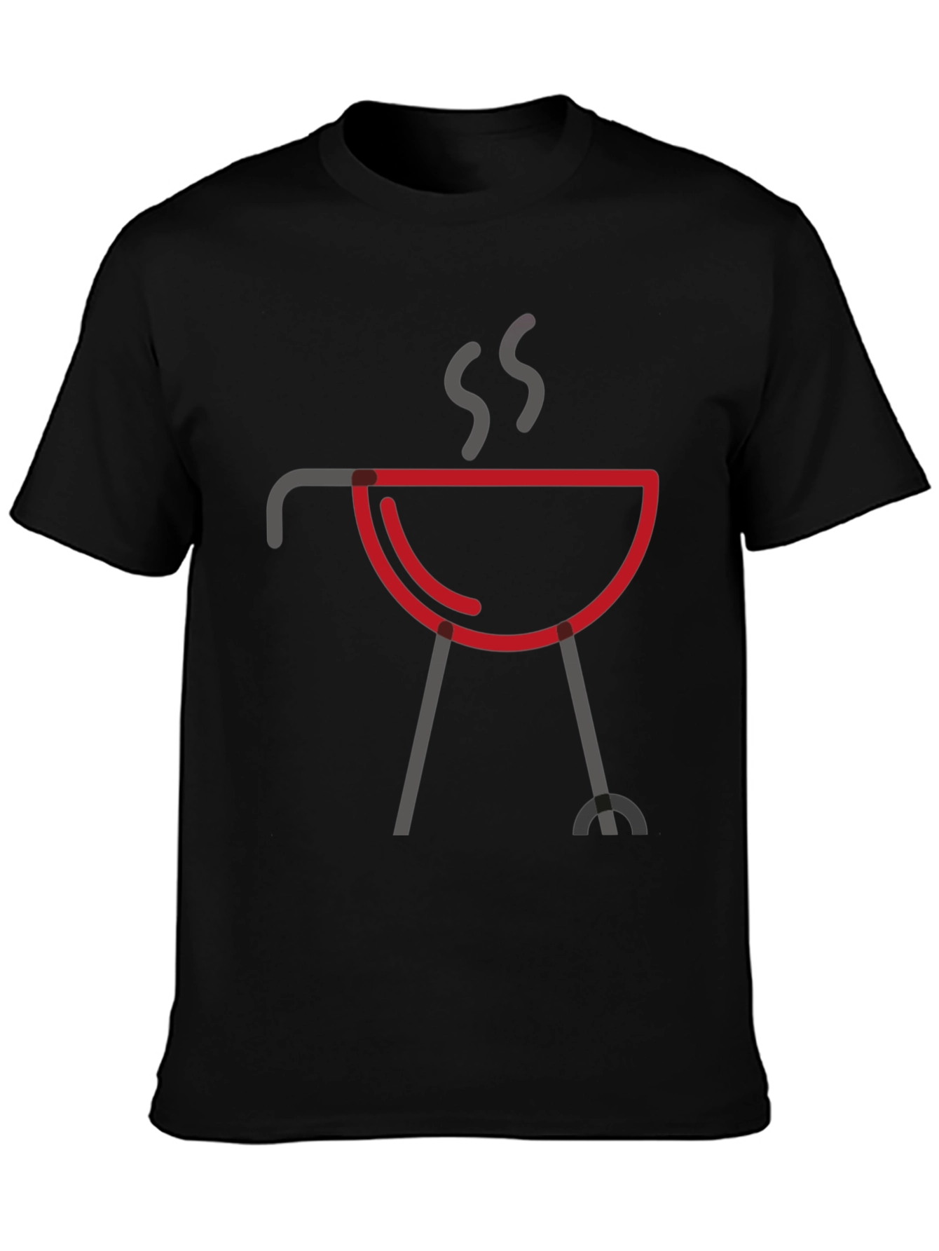 BBQ Grill T-Shirt - Minimalist Design