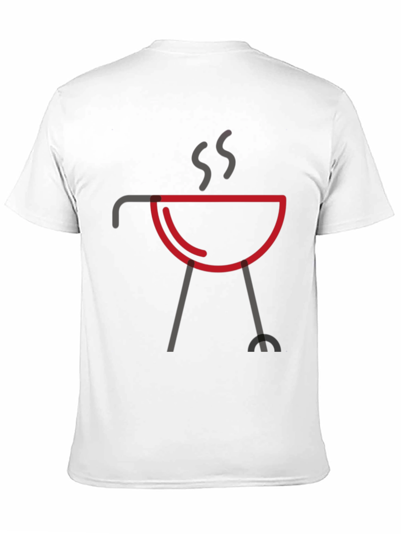 BBQ Grill T-Shirt - Minimalist Design