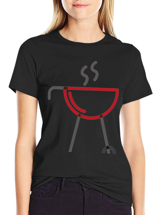 BBQ Grill T-Shirt - Minimalist Design