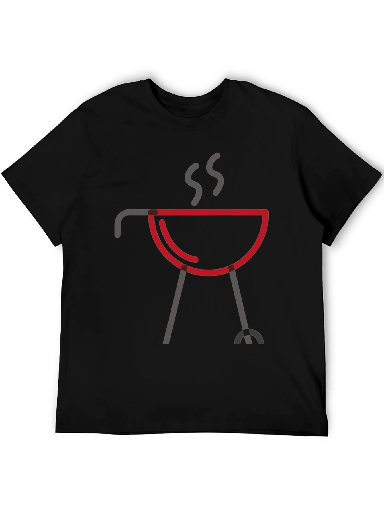BBQ Grill T-Shirt - Minimalist Design
