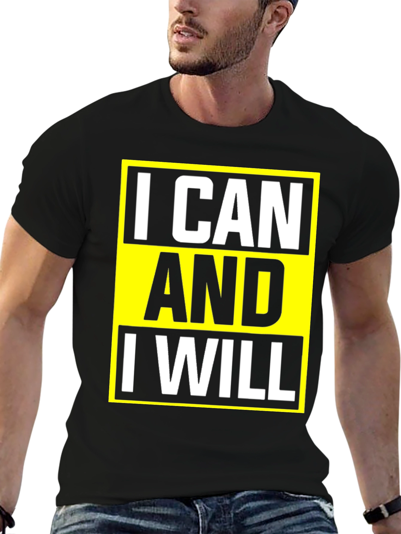 Motivational I Can And I Will Graphic Tee