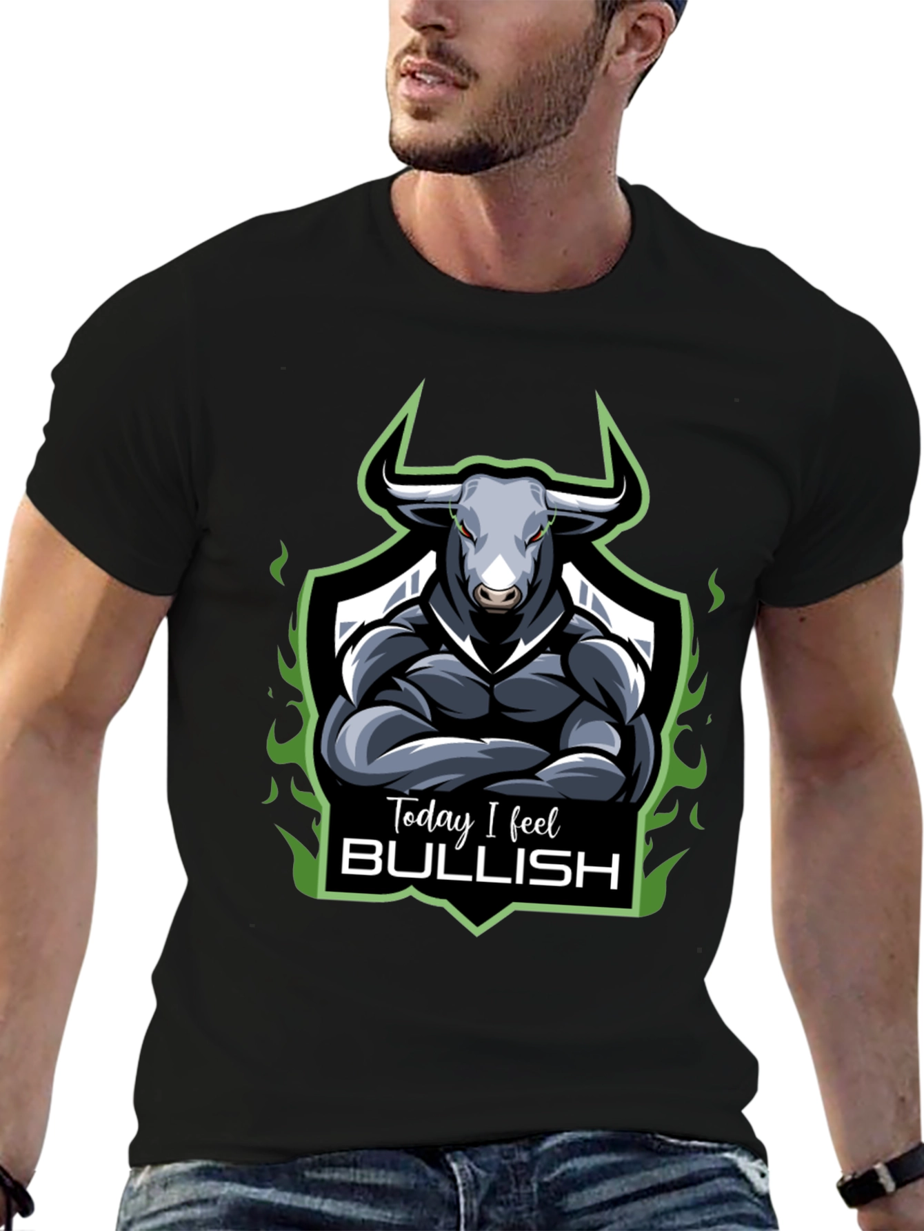 Today I Feel Bullish Graphic Tee