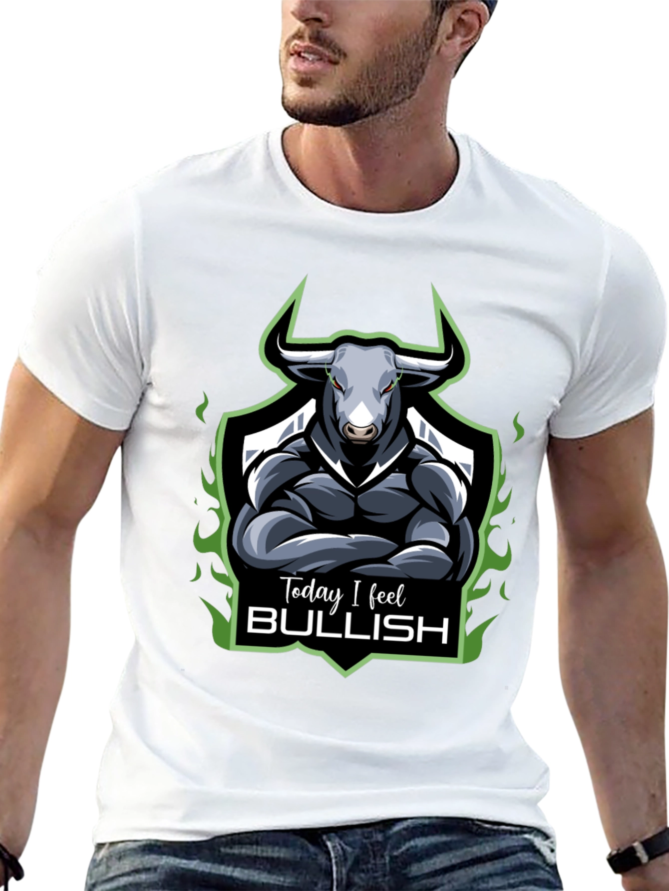 Today I Feel Bullish Graphic Tee