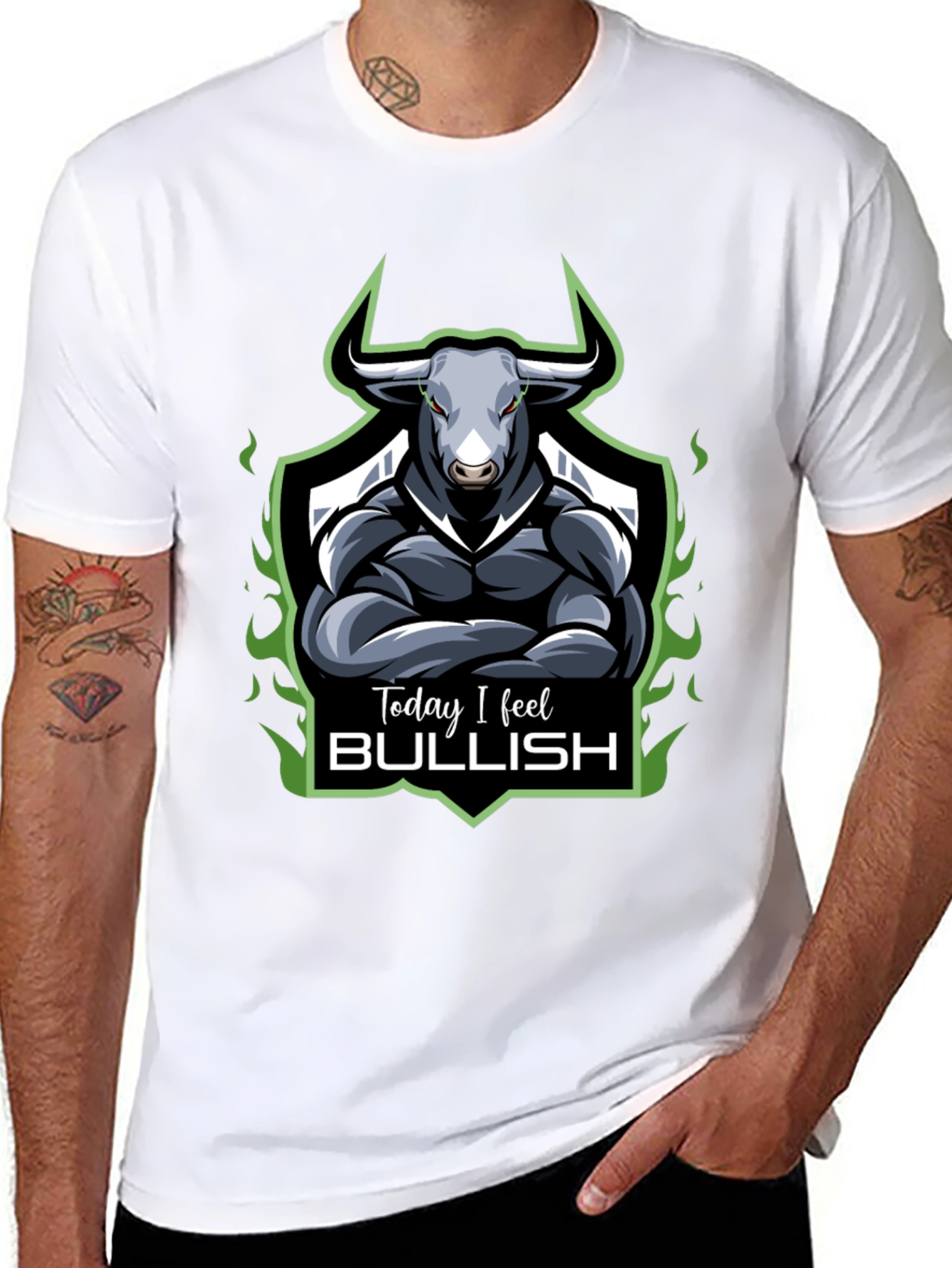 Today I Feel Bullish Graphic Tee