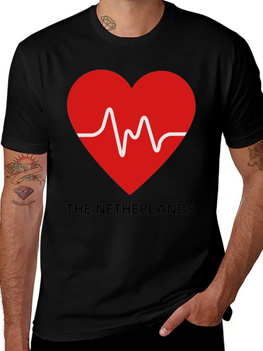 Netherlands Heartbeat T-Shirt