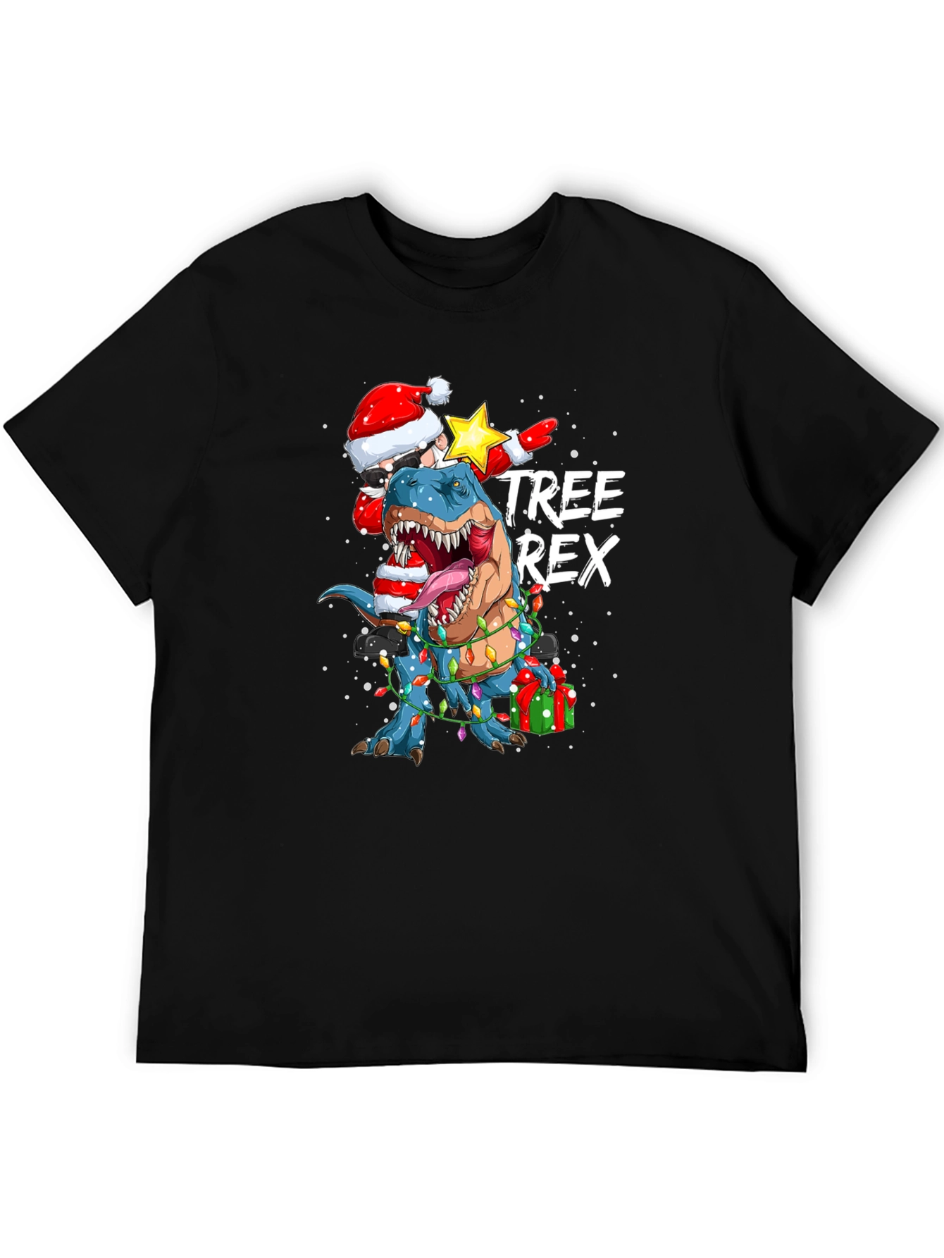 T-Rex Christmas Tee