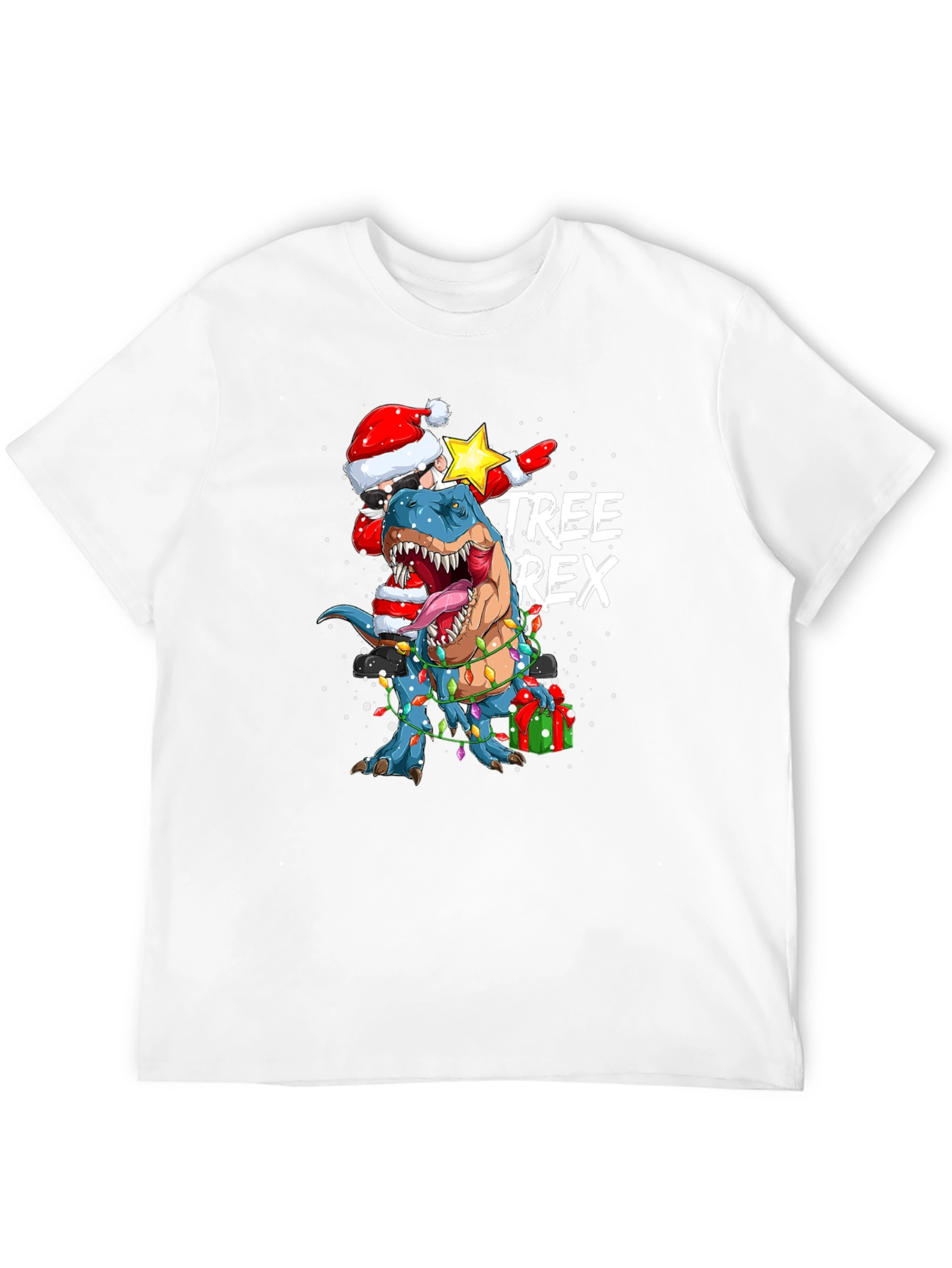 T-Rex Christmas Tee