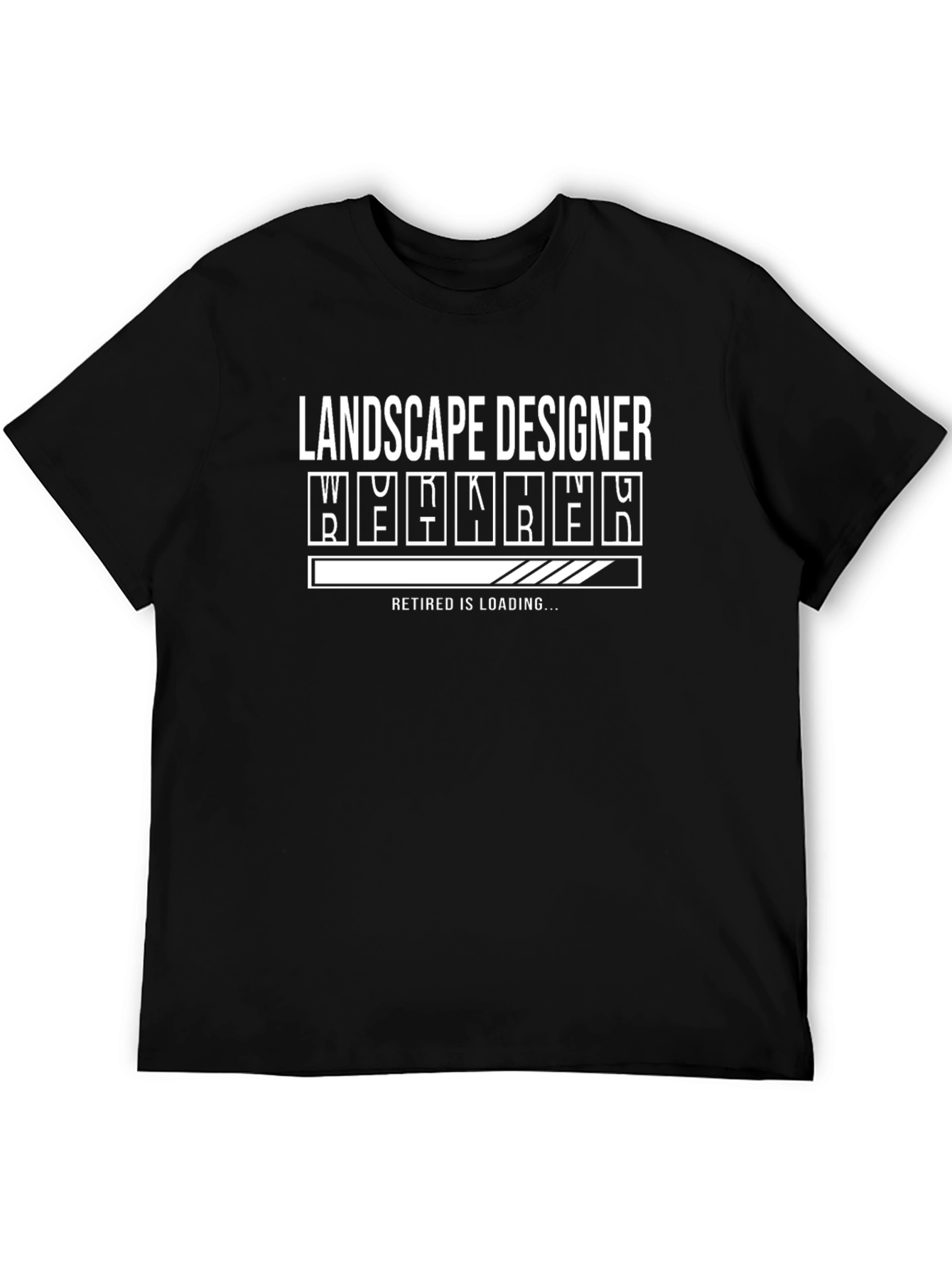 Landscape Designer Retired Loading T-Shirt