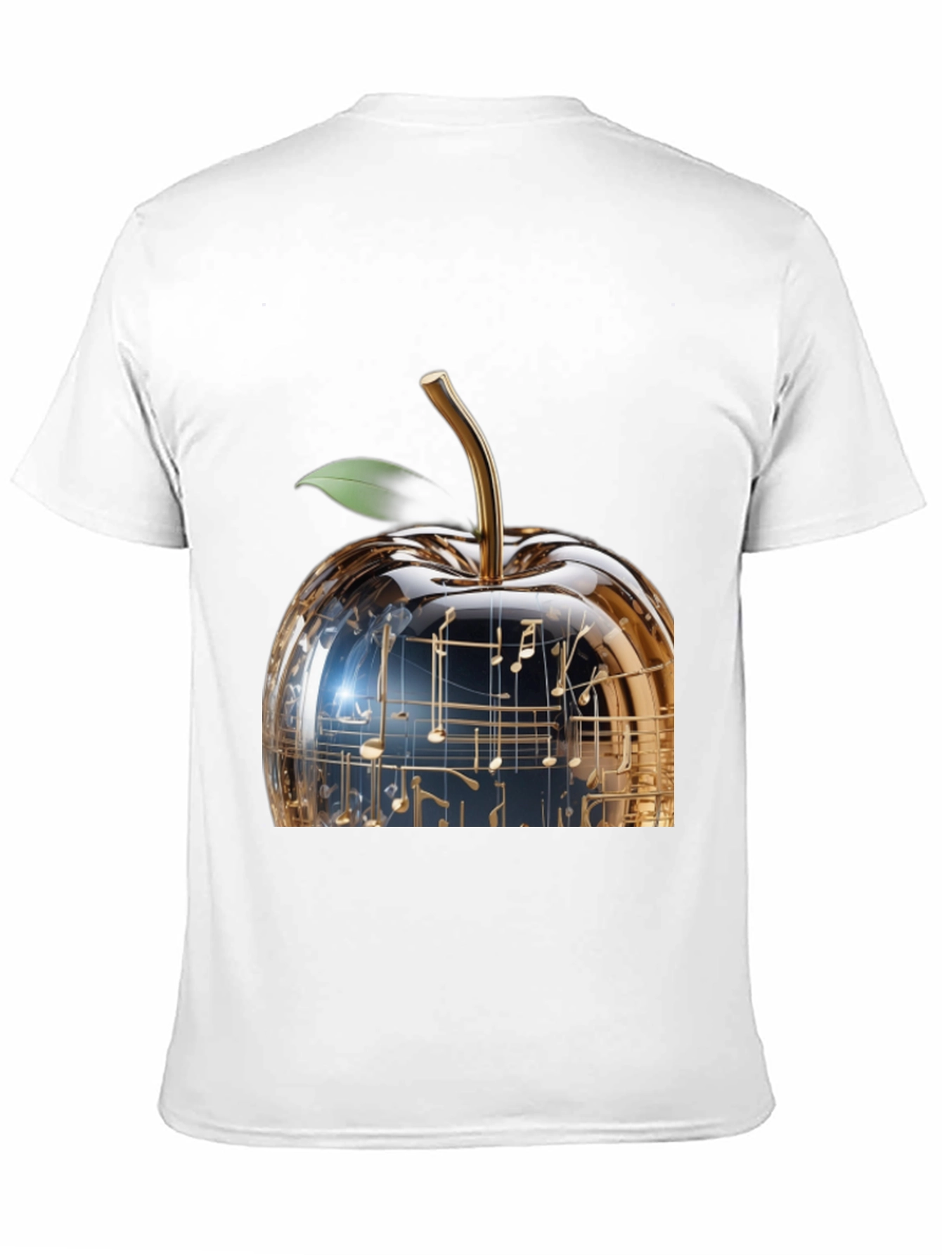 Musical Apple Graphic T-Shirt