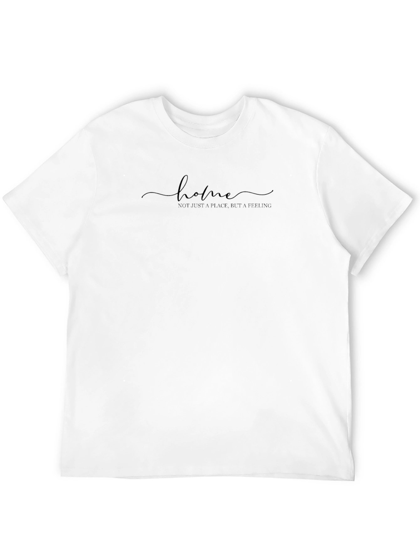 Home is a Feeling - Black Graphic Tee