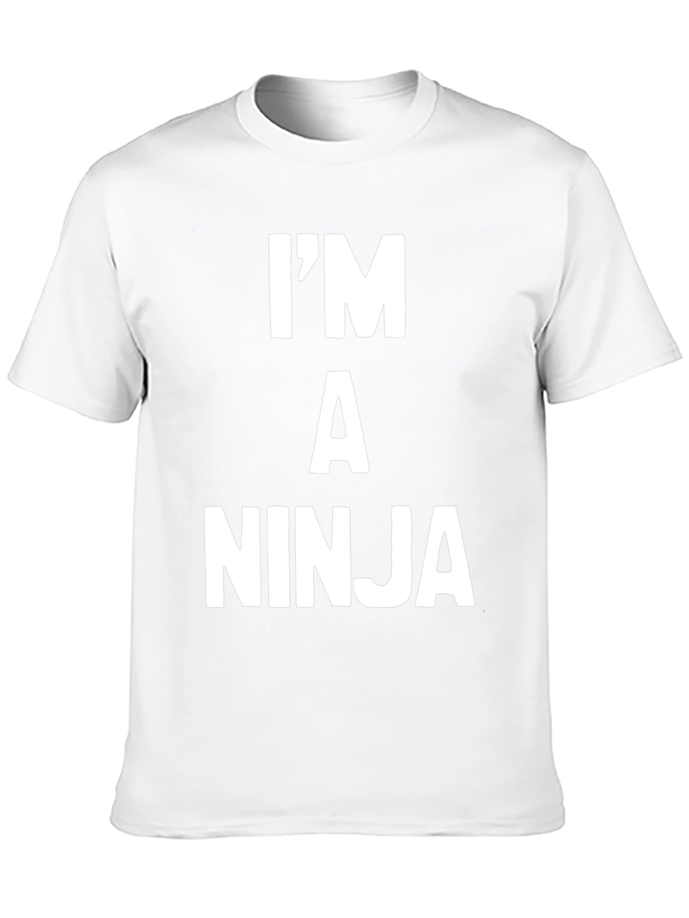Im A Ninja Graphic T-Shirt - Black