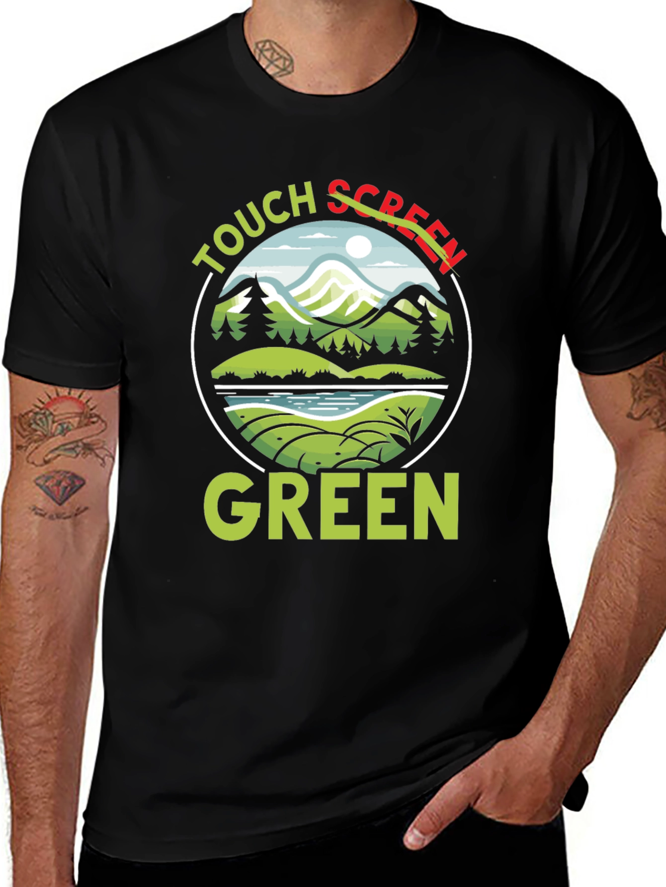 Touch Green T-Shirt