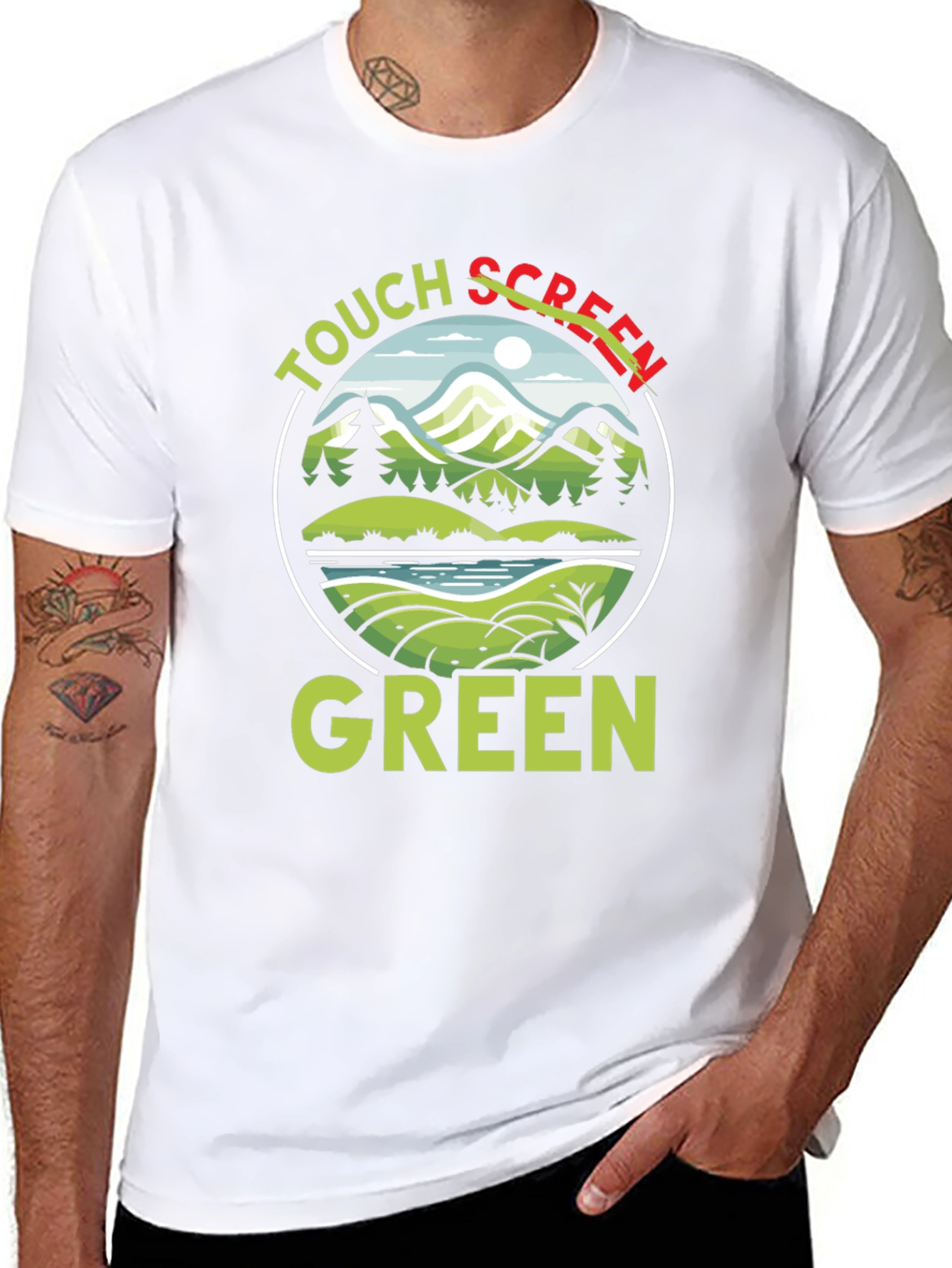 Touch Green T-Shirt