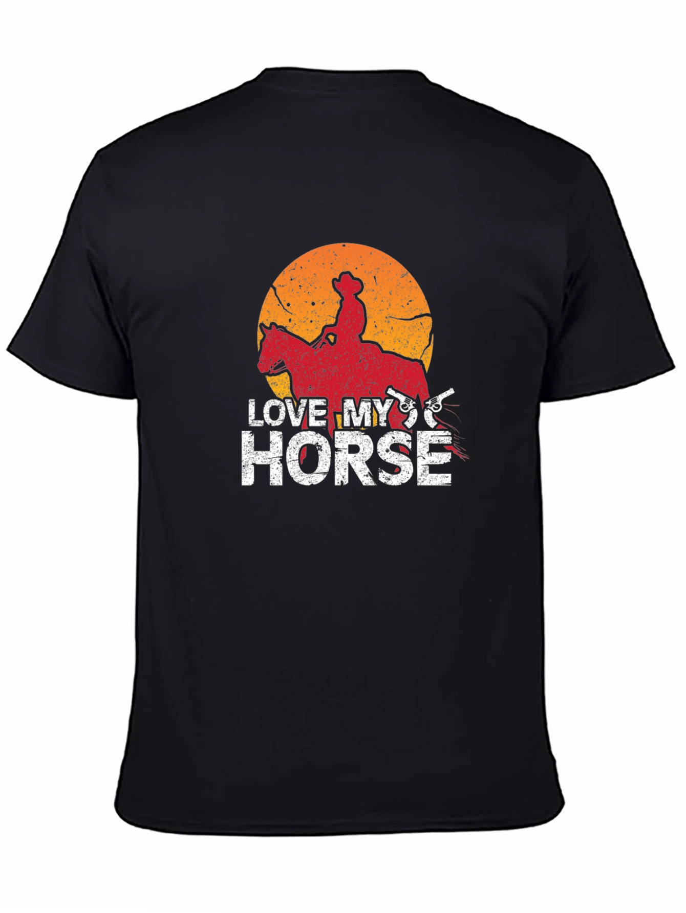 Love My Horse Cowboy Graphic T-Shirt