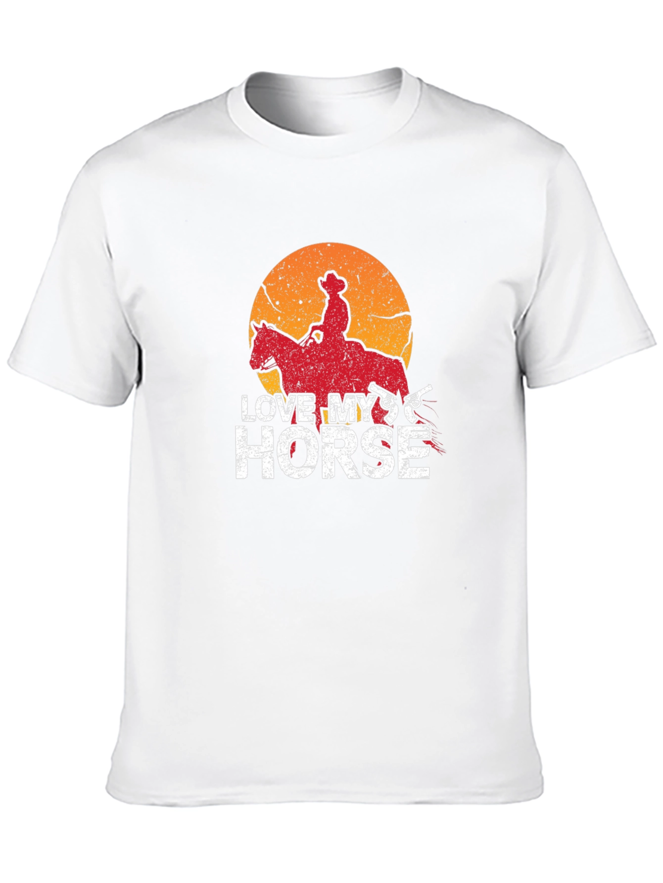 Love My Horse Cowboy Graphic T-Shirt