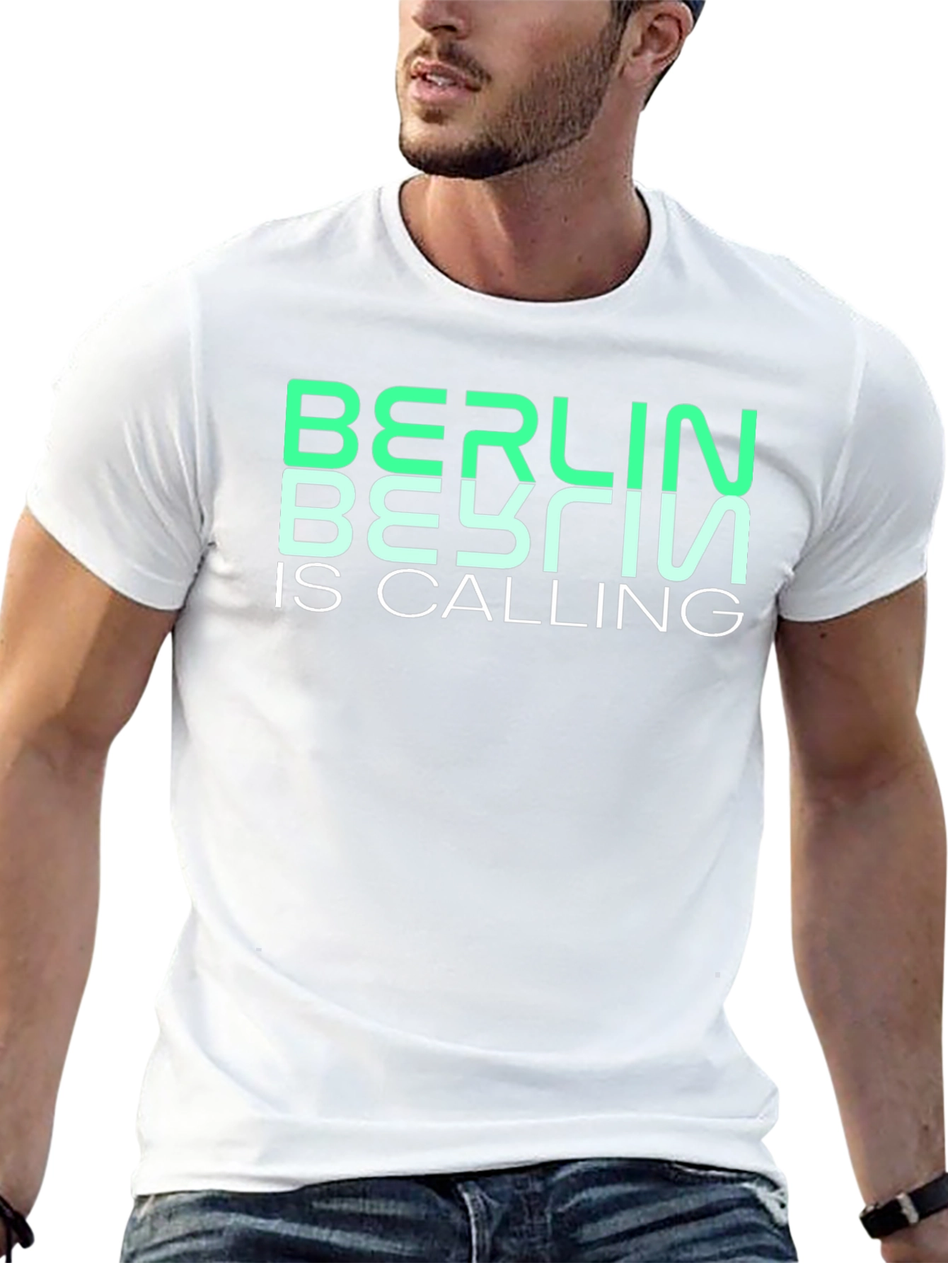 Berlin is Calling T-Shirt - Cool Graphic Tee