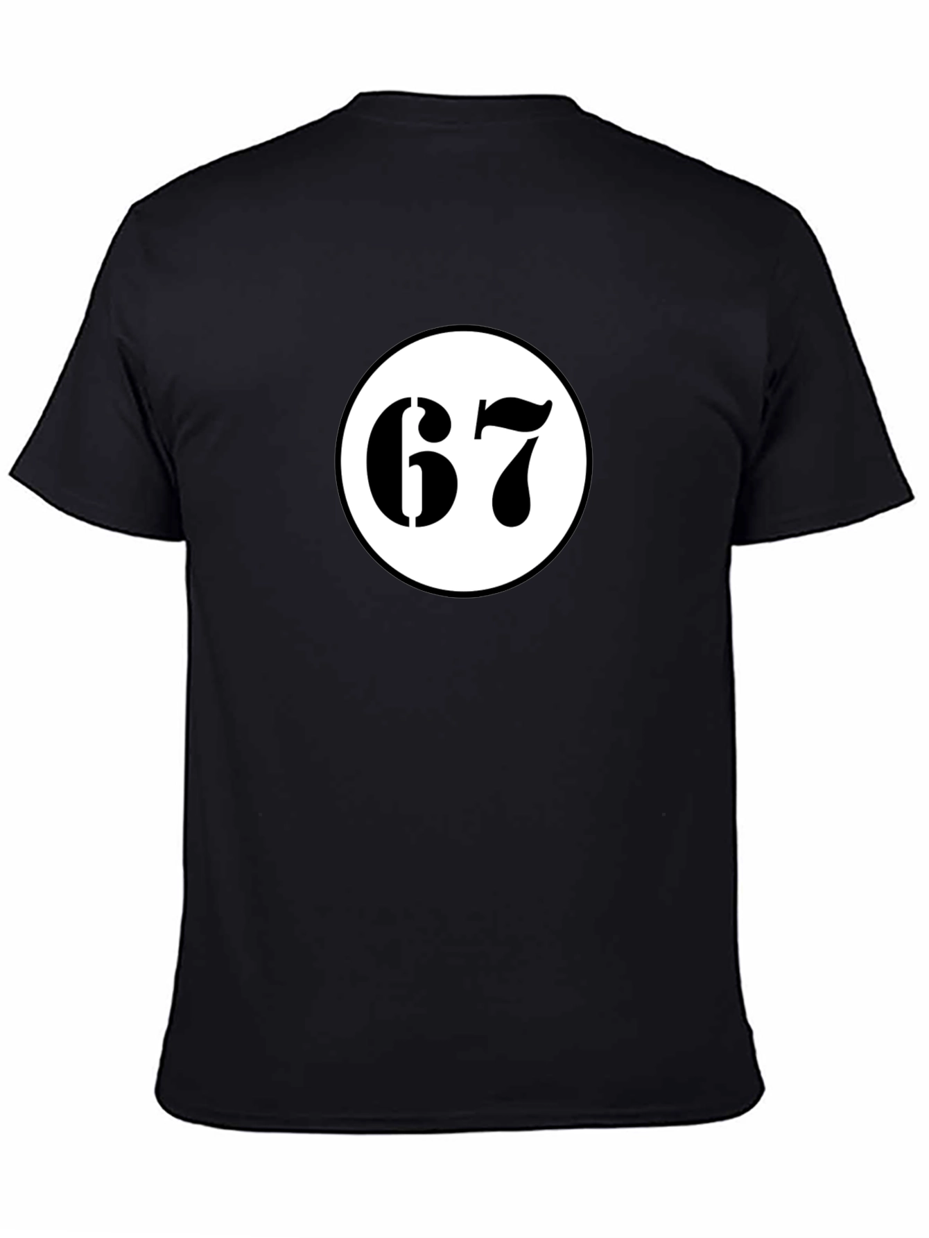 Retro 67 Graphic Tee - Black Cotton Blend