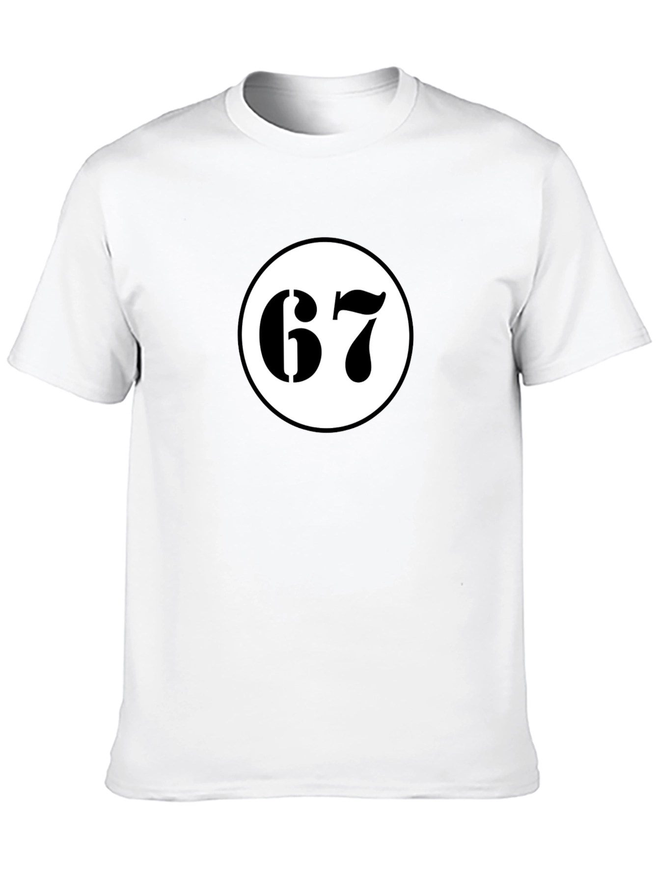 Retro 67 Graphic Tee - Black Cotton Blend