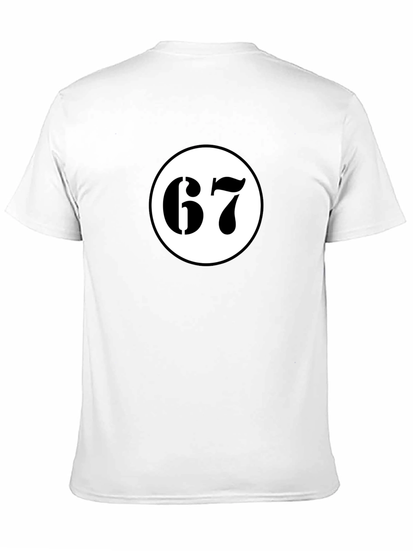 Retro 67 Graphic Tee - Black Cotton Blend