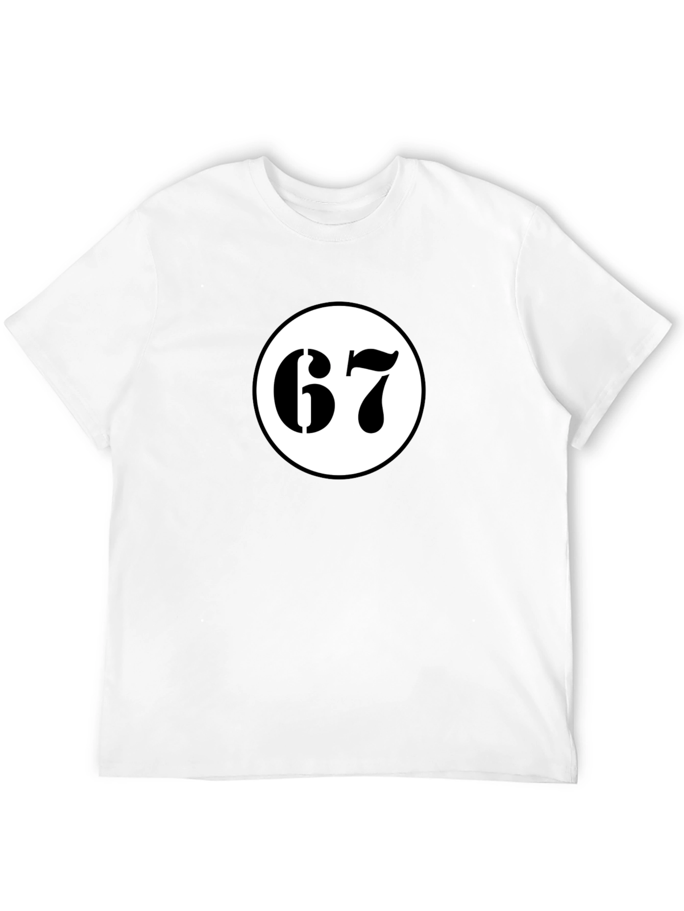 Retro 67 Graphic Tee - Black Cotton Blend
