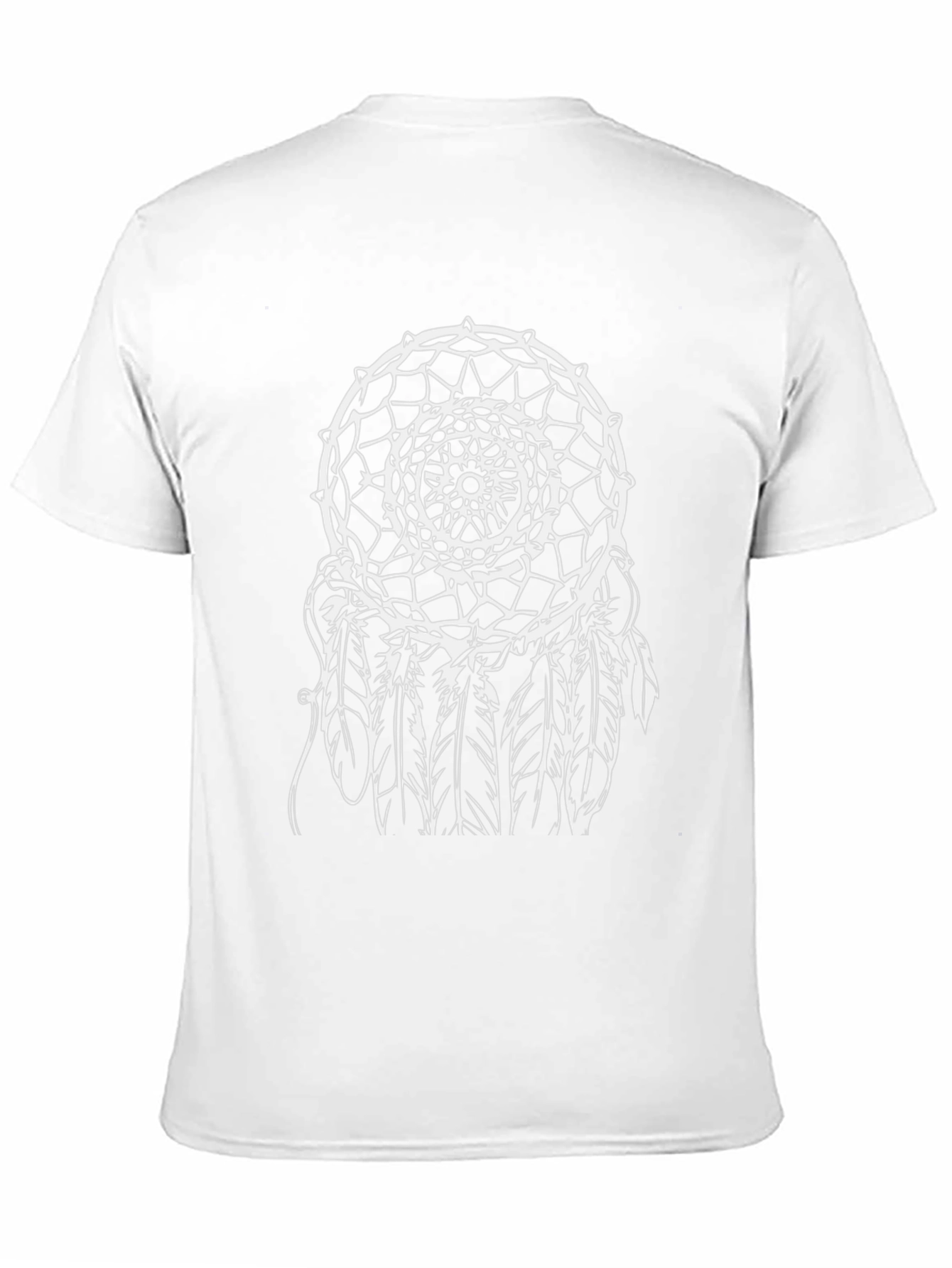 Dreamcatcher Graphic Tee - Black Cotton T-Shirt