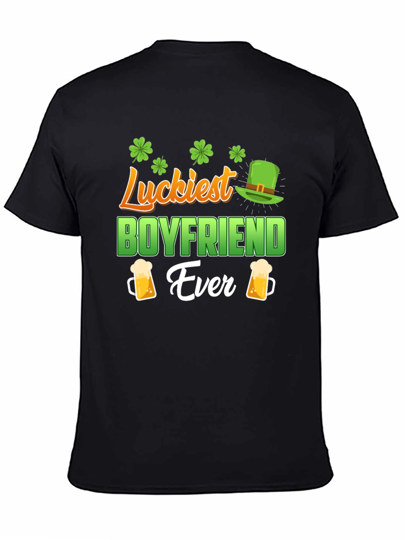 Luckiest Boyfriend Ever St. Patricks Day T-Shirt