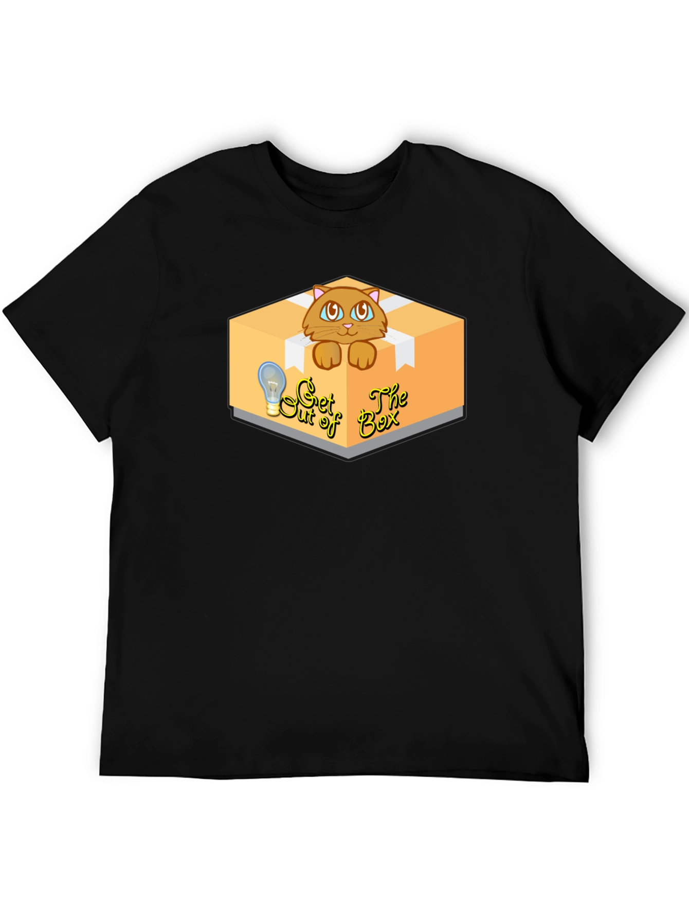 Get Out of the Box Cat T-Shirt