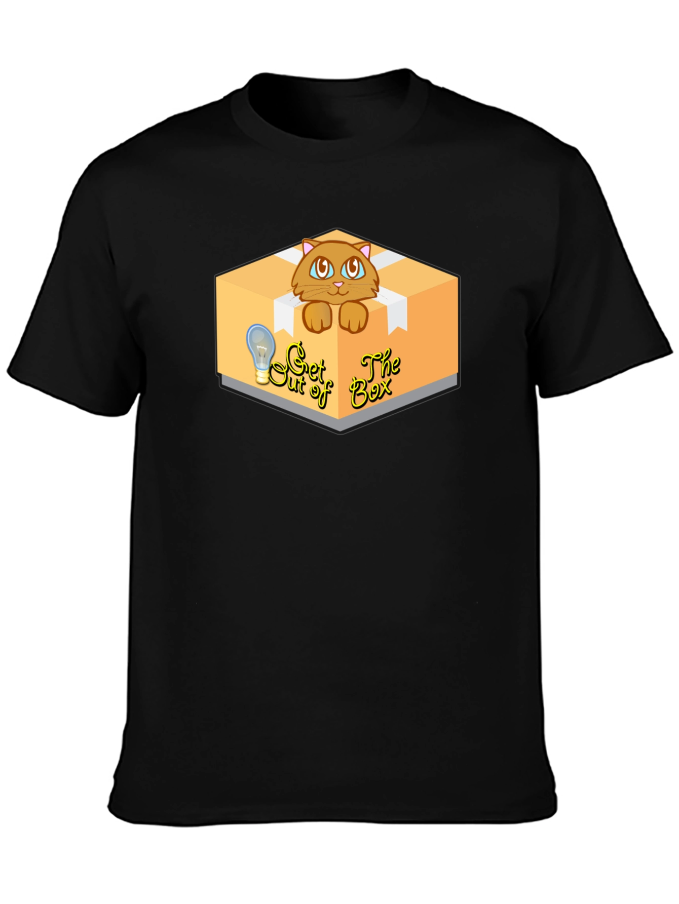 Get Out of the Box Cat T-Shirt