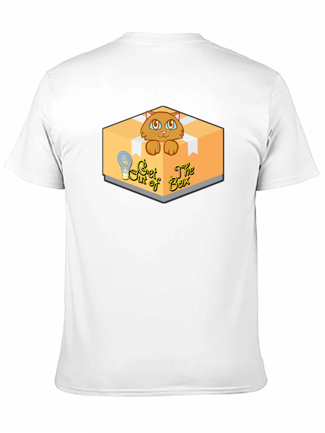 Get Out of the Box Cat T-Shirt