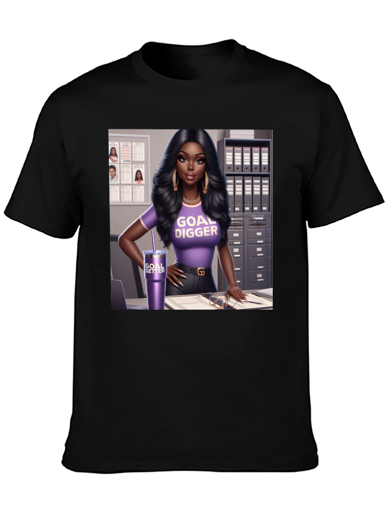 Goal Digger Tee - Stylish Graphic T-Shirt