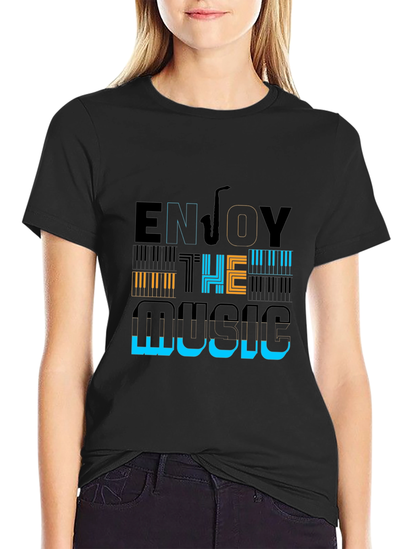 Enjoy the Music Graphic Tee