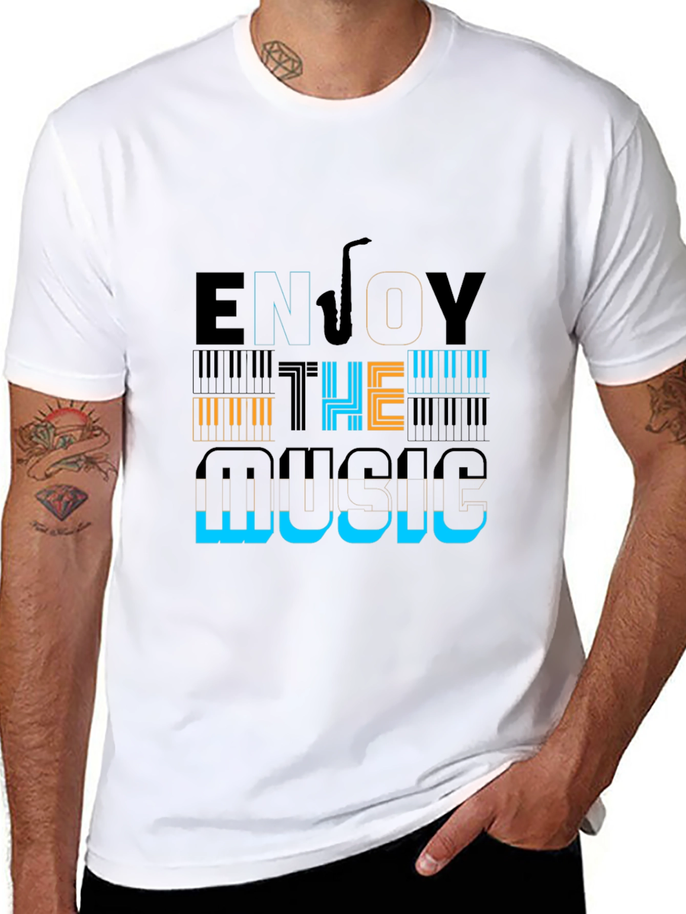 Enjoy the Music Graphic Tee