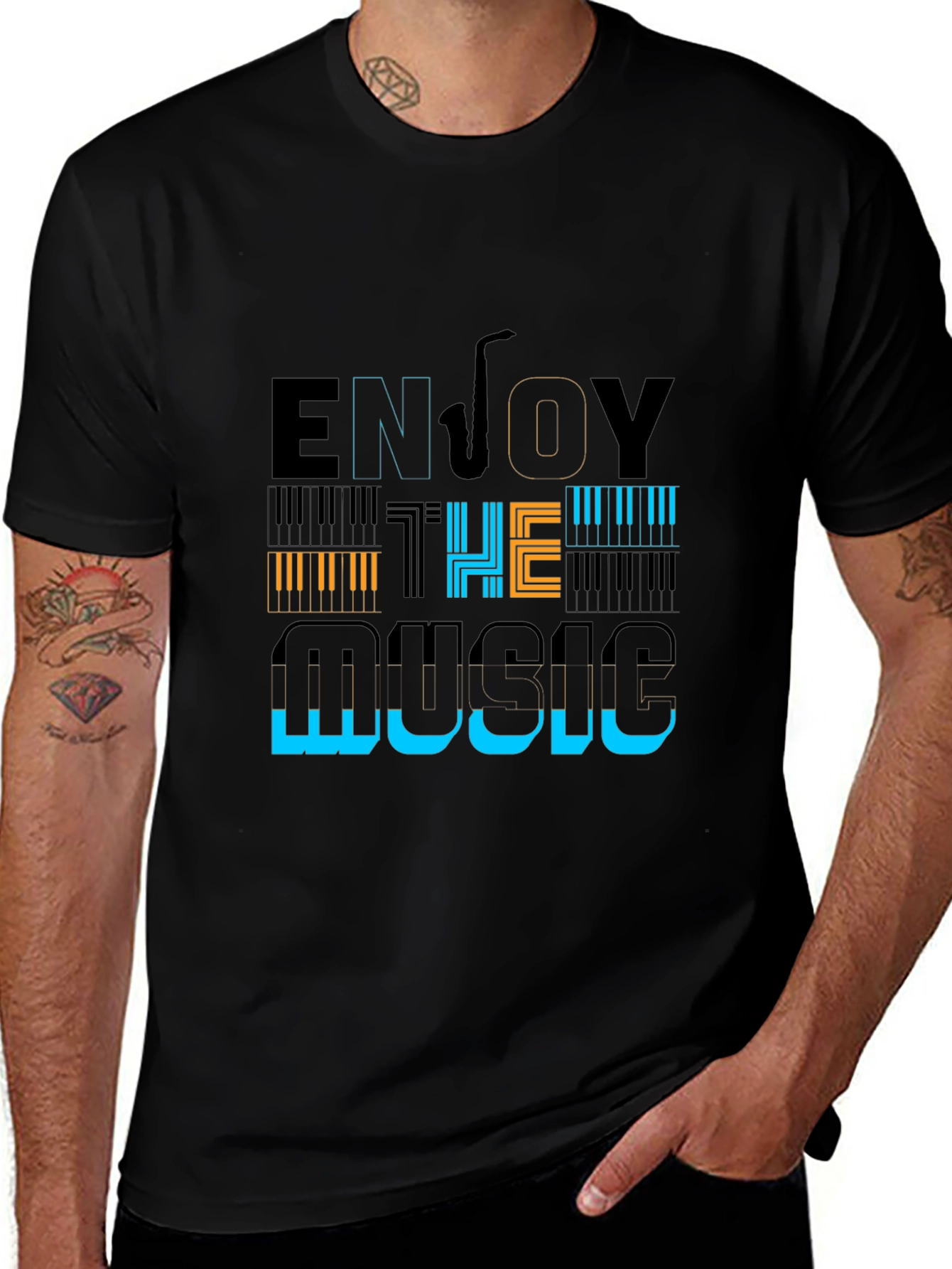 Enjoy the Music Graphic Tee