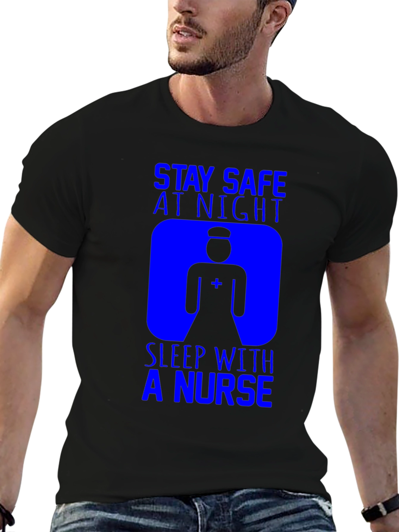 Stay Safe Sleep With A Nurse T-Shirt