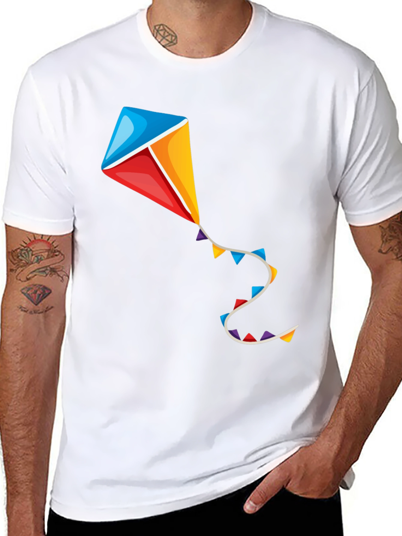 Kite Graphic T-Shirt - Fun & Stylish